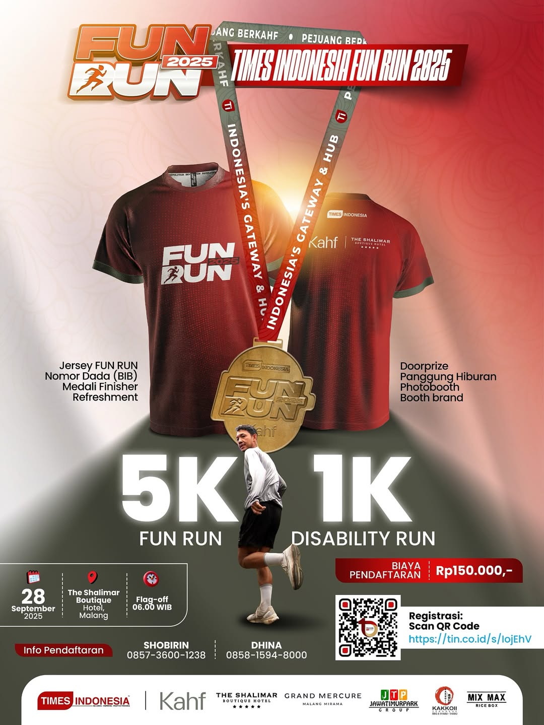 Times Indonesia Fun Run 2025 Hadir di Malang – Event Lari Sehat dengan Banyak Hadiah